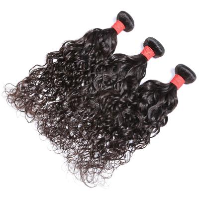 China HW094 Virgin Brazilian Water Wave Hair Wigs Water Wave Hair Bundles 100% Remy Human Hair Wig Hair Extensions for sale