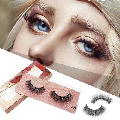 China FE002 Wholesale Natural Long Eye Lashes Waterproof 3d Mink Strip False Eyelashes for sale