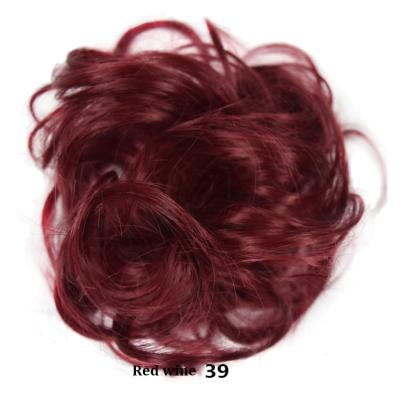 China Messy Ponytail Extensions Hair Scrunchies Updo X-Ring Hair Bun Hair Buns Synthetic Hair Buns for sale