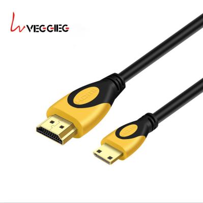 China Computer Factory Wholesale Male To Male Mini HDTV To HDTV Cable For Tablet /Laptop for sale