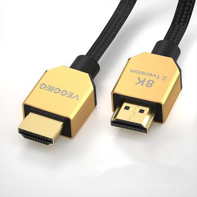 China Hot Brand Hdmi 2.1 High Fidelity Cable Hdmi 8K 60Hz 4K 120Hz 3D HDR 48Gbps HDCP Camera OEM and ODM Factory Sale For PS5 New Source Factory for sale