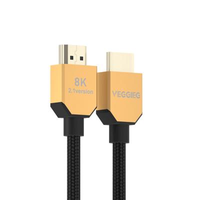 China COMPUTER Factory Hot Wholesale HDMI Cables 8K V2.1 High Fidelity Cable 8K 60HZ 4K 120HZ 3D HDR 48Gbps HDCP HDMI 2.1 Cable for sale