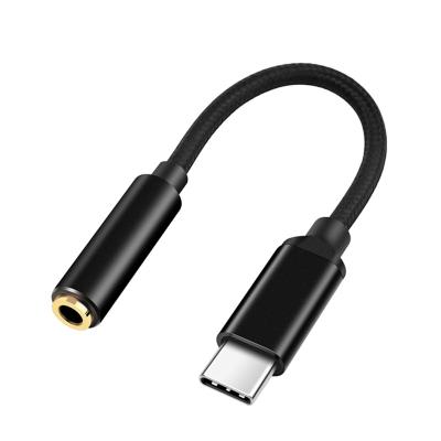 China Hot cheap price COMPUTER type c to 3.5mm audio adapter cable type-c audio adapter for earphone phone accessories for sale