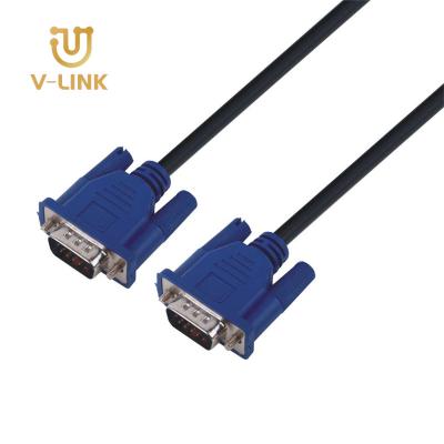 China VGA Monitor To VGA Cable Male To Monitor Male Video Coaxial Cable With Ferrite Cores Gold Plated Connectors for sale