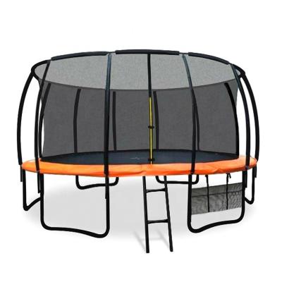 China Outdoor Stainless Steel Round Safety Net Trampoline For Kids And Adult for sale