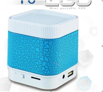 China LED Bluetooth Speakers with fm radio, wireless speaker mini speaker  V2.0 for iPhone iPod iPad Phones for sale