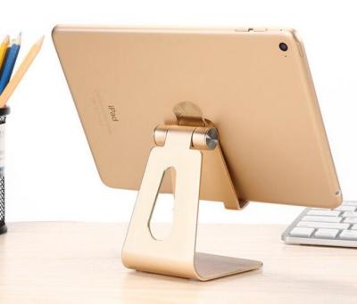 China Wholesale Pop Tablet holder Stand and Grip size 8x10CM gold color for sale