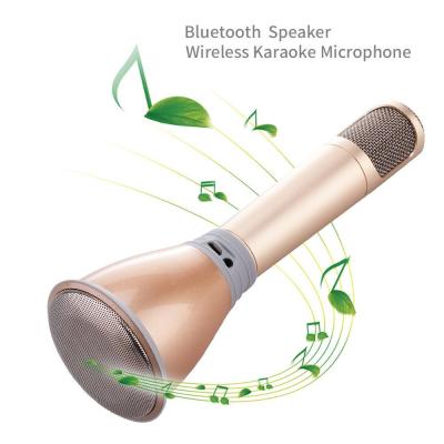 China mini microphone K068 with high quality Mini Karaoke Player KTV Singing Record for Iphone for sale