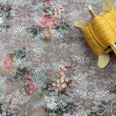 China Other Indonesia Top Fashion 100% Polyester Cord Lace Up Metallic Lace Fabric Glitter Lace Fabric for sale