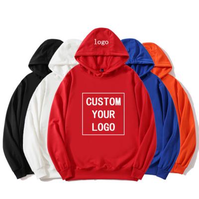 China Custom Logo Plain Blank Hoodies No Shrink Men's Hoodies No String Cotton High Quality Heavy Mens Hoodies Sweatshirts for sale