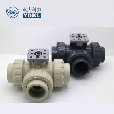 China PVC 3 Overall OEM YDKL Pneumatic Valve for sale