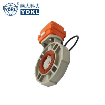 China General PVC Wafer Type Butterfly Valve 4 Inch Electric Water Valve for sale