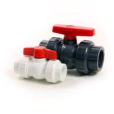 China Factory Wholesale PVC Water Pressure Relief Valve Slip PVC Contract General Ball Valve for sale