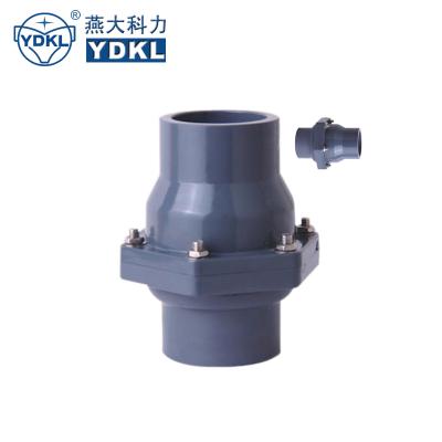 China General PVC Price Wafer Control One Way Water Valve High Quality Plastic for sale