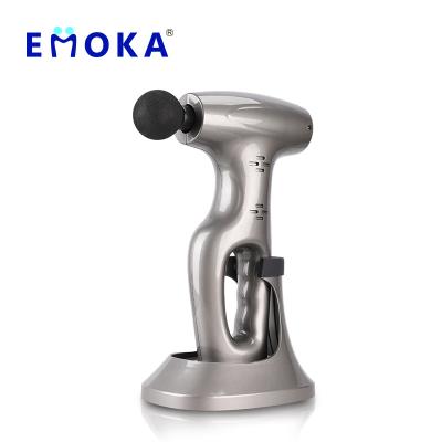 China High End Patented Cordless Body Emoka Xiamen Manufacturer OEM Deep Muscle Body Massager Gun for sale