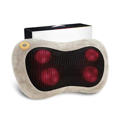 China China factory wholesale custom made high quality cervical spondylosis shiatsu neck electric massage kneading pillow body with heat for sale