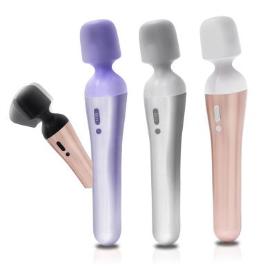 China Xiamen Factory Custom Full Body Silicone Portable Handheld Massager Wireless Rechargeable Massager Therapy Wand for sale