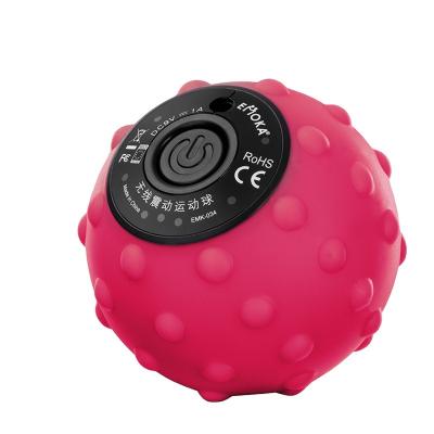 China Comfortable Outdoor Wholesale Gear Textured Muscle Fitness With Vibrating Massage Buttons Foot Massager Ball for sale