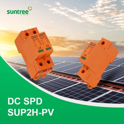 China Solar System 48V 96V Power Lightning DC Surge Protector Under Over Voltage Delay for sale