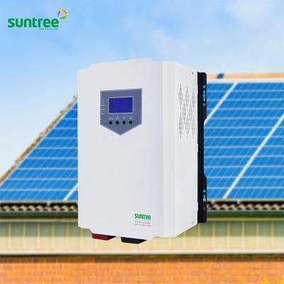 China 10KW Off Grid Hybrid Solar Inverter 24v MPPT Intelligent Hybrid Solar Inverter 470mm*335mm*210mm for sale