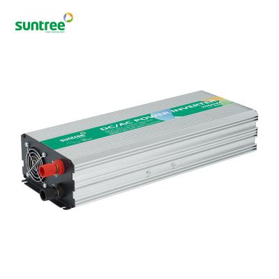 China Household Appliance OEM DC 12V 24V 48V AC 220V 2000W Pure Sine Wave Power Inverter 2KW for sale