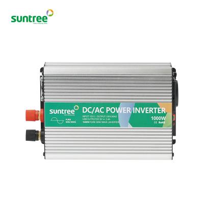 China Home appliance good quality factory direct inverter 12v 24v 48v 220v 1000w off grid pure sine wave inverter for sale