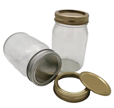 China Doesn't Spill Lids Canning Mason Jar Lids Split Regular Wide Mouth Type Wholesale for sale