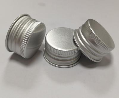 China Non Spill 28mm 400/410 Continuous Thread Aluminum Screw Cap Aluminum Closure Customized Sizes And Colors for sale