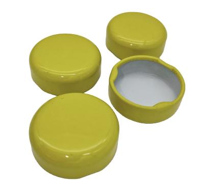 China Non Spill 38mm 43mm 53ml 63mm 70mm 82mm Metal Twist Off Lids Lid Lid For Canning Jar for sale