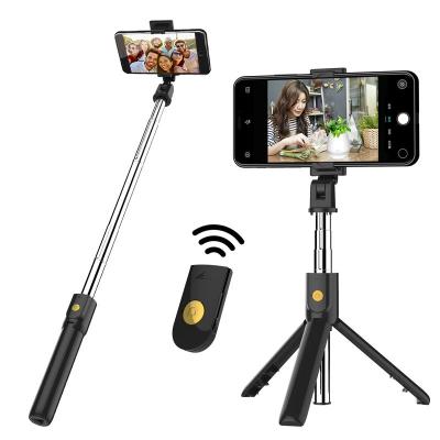 China Portable Flexible Selfie Stick Smartphone Tripod Retractable Monopod With BT Remote Control Selfie Holder Mobile Phone Holder for sale