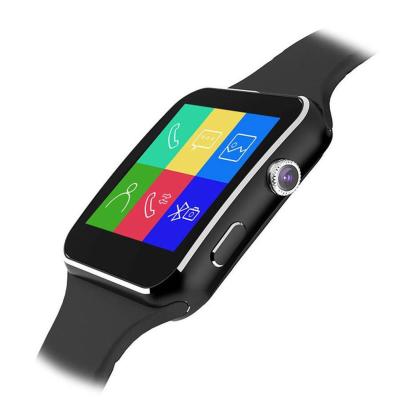 China Hot Selling Smart Watch X6 BT 4.0 Touch Screen Smartwatch 2021 With Camera Smart Watch For iPhone For Android for sale