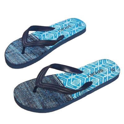 China 2021 Wholesale Cheap Men's Slippers Fashion Flip Flops Breathable Non Slip High Cost Effective Flip Flops for sale