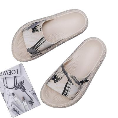 China Lightweight Good Quality Outdoor Printing Sports Slides Slippers Wholesale Custom Logo Fashion Beach Sandals Slides Slippers For Men for sale