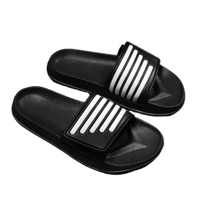 China 2021 New Designs Summer Fashion Lightweight Beach Slides Sandals Custom Logo Casual Indoor Slippers For Men for sale