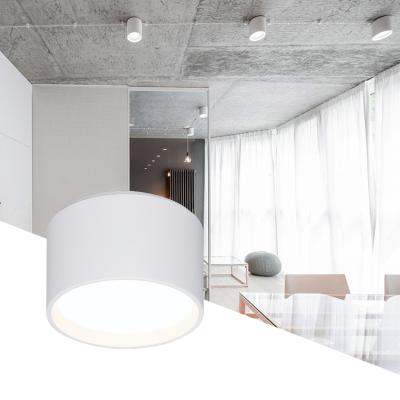 China dimmable industrial hotel spot light 9w 12w 18w 36w ceiling surface mount dali led round smd downlight for sale