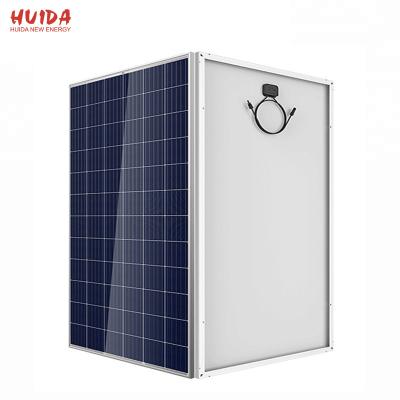 China Wholesale 320W 100w 150w 200w 250w 300w 330w Al HUIDA poly solar panels 157mm cheap solar power products for solar power system for sale