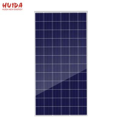 China Al HUIDA High Efficiency 270W 100w 150w 200w 330w Solar Panels Plates 157mm Solar 5BB Poly Cell For On Off Grid Solar Power System for sale