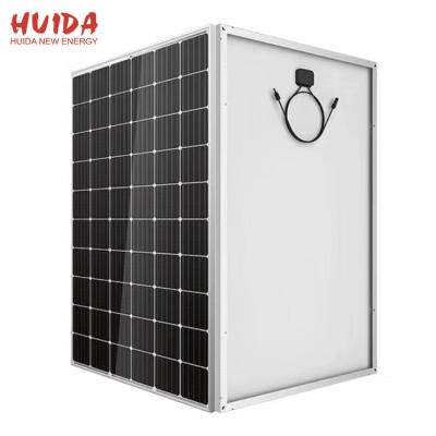 China Monocrystaline Silicon HUIDA High Efficiency Mono PV Module 370W 80W 100W 150watt 200W 300W 380W Customized Solares Panels Solares For Solar Power System for sale