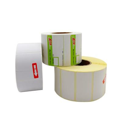 China Coated Thermal Label Rolls Art Paper Raw Material Adhesive Jumbo Rolls à venda