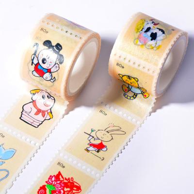 China Custom Printed Tape Set Manufacturer Personal Design Self Adhesive Color Decoration Masking Paper Washi Tape for sale