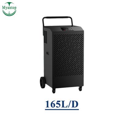 China High Efficient Universal Hand Push Wheel Industrial Mobile Portable Dehumidifiers For Outdoor for sale