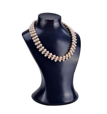 China Jewelry Disply Resin Necklace Display Bust 3D Display Mannequin Model Jewelry Organizer Chain Rack for sale