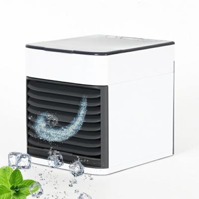 China Ventilation Air Cooling Humidifier Purifier The Best Usb Button Control Portable Electric Cooler Humidifier For Garage Family for sale