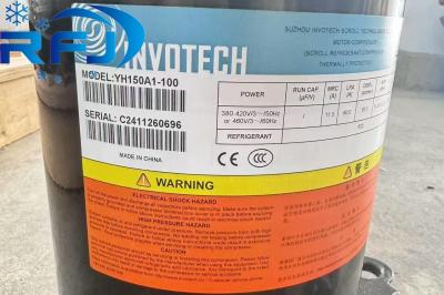 China INVOTECH YH150A1-100 Refrigeration Scroll Compressor Refrigerant R22 for sale