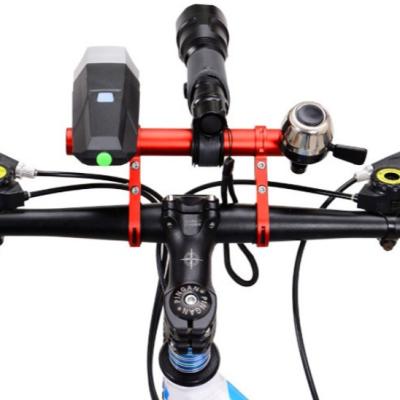 China 20cm Aluminum Alloy Extension Bracket Outdoor Accessory Sports Multi-Functional Extension Frame Bike Bicycle Single Bar for sale