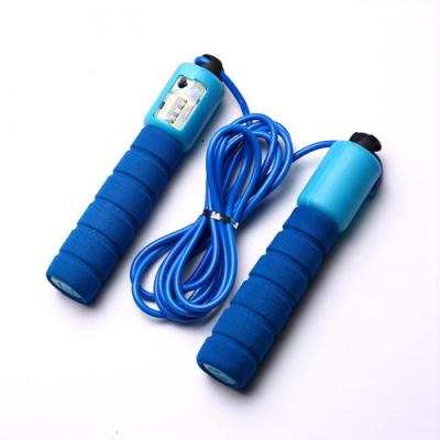 China Outdoor Sports Jump Ropes With Adjustable Sports Counter Fitness Fast Speed ​​Counting Jump Rope Skipping Wire for sale