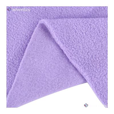 China Home Accessories Artificial Decorative Winter Coat Bag Double Fur Cloth Textile Fleece Fabric for sale