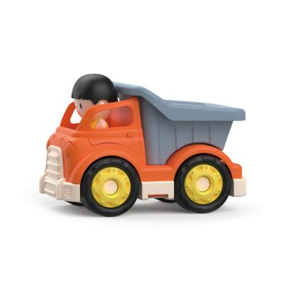 China Children Cartoon Vehicle Model Sliding Tipper Plastic Toys Mini Toy Dump Truck HC548906 65.5x33x83cm for sale