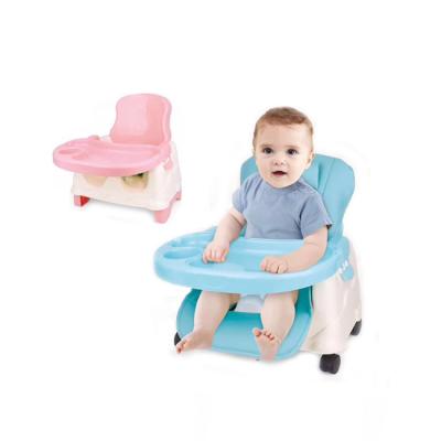 China High Quality Plastic Safety Plastic Baby Feeding Sitting Dining Chair Baby Booster Seat HC499518 for sale