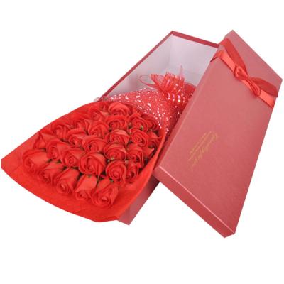 China Cardboard handmade gift box for rose packaging, flower gift box printing for sale